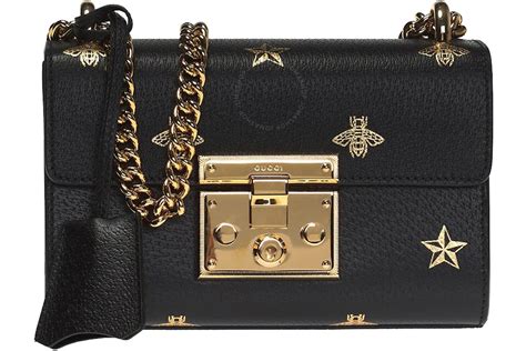 gucci padlock bee and star bag|Gucci bee belt.